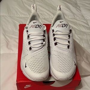 Nike Air270 Men's White Athletic Shoes